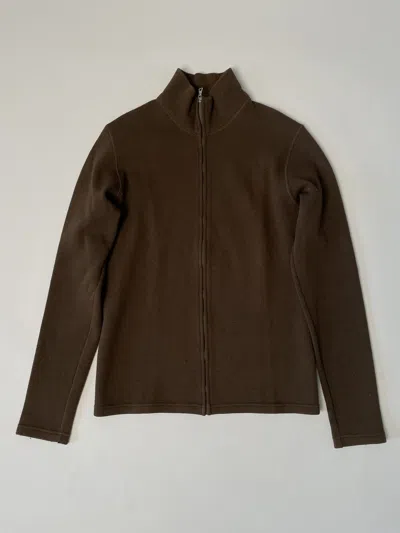 Pre-owned Prada 90's Fleece Jacket In Brown