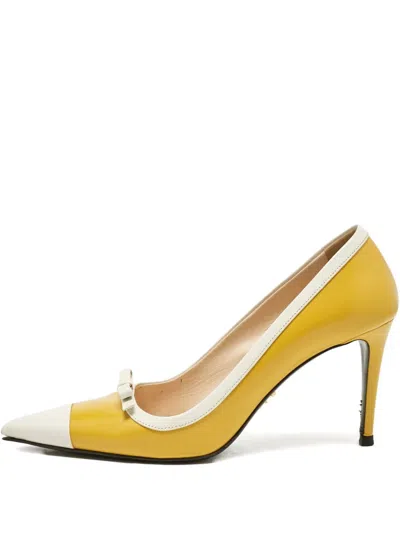 Pre-owned Prada 90mm Pointed-toe Heeled Pumps