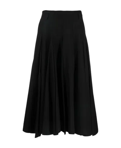 PRADA A-LINE MIDI SKIRT