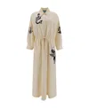 Prada A Long Dress In White