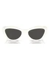 Prada Symbole Butterfly Sunglasses, 55mm In Z