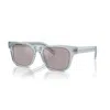 Prada Logo-engraved Square-frame Sunglasses In 19t80f