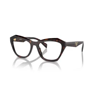 Prada A20v Vista Oversized Square Frame Tortoiseshell  Sunglasses In White