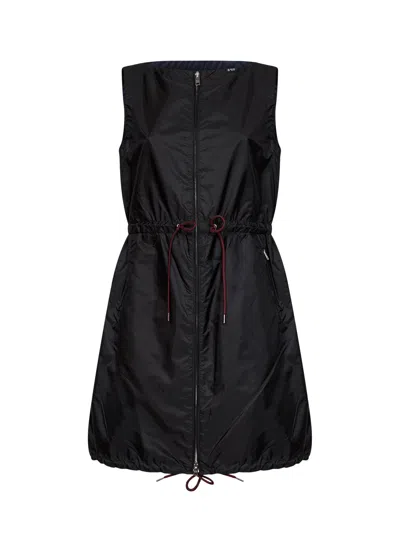 Prada Abbigliamento Black Lightweight Re-nylon Short Dress