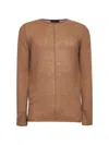 Prada Abbigliamento Camel Cashmere Crewneck Sweater