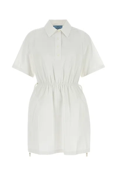 Prada Abiti-40 Nd  Female In White