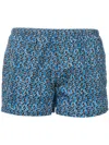 Prada Abstract Print Boxers In Multi