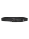 Prada Accessori Pelletteria Black Saffiano Leather Belt