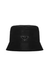 Prada Accessori Pelletteria Bucket In Black