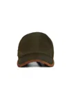 Prada Accessori Pelletteria Green Re-nylon Baseball Cap