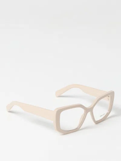 Prada Acetate Eyeglasses In White