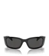 Prada Shield Sunglasses In Black