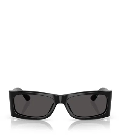Prada Acetate Prb03s Sunglasses In Black
