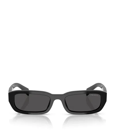 Prada Acetate Prb06s Sunglasses In Black