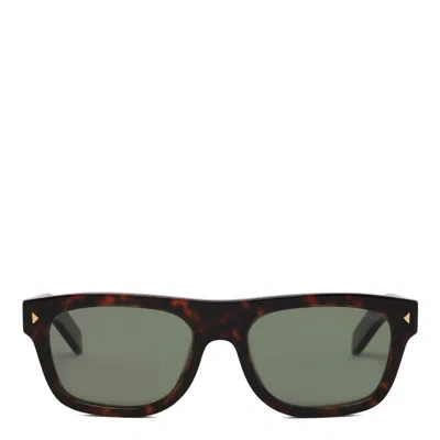 Prada Acetate Sunglasses In Brown