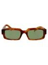 Prada Rectangle Sunglasses In Brown