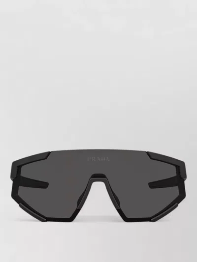 Prada Acetate Sunglasses In Black