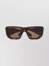 Prada Acetate Sunglasses Square Frame Design In Brown