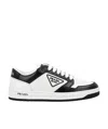 Prada Action Colour-block Low-top Sneakers In White