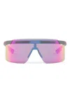 Prada Active Logo-plaque Sunglasses In Multi