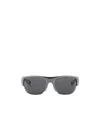Prada Linea Rossa Active Sunglasses In Grey