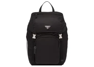 Pre-owned Prada Adidas Renylon Backpack In Black