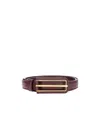 Prada Adjustable Buckled Belt In Red