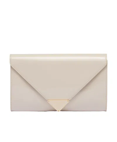 Prada Adjustable Shoulder Strap Single Shoulder Bag In Ivory
