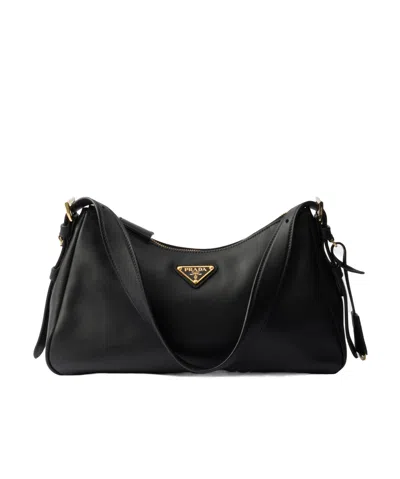 PRADA PRADA AIMÉE ZIPPED MEDIUM SHOULDER BAG