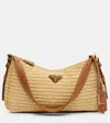 Prada Aimée Large Crochet Shoulder Bag
