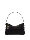 Prada Aimee Large Re-nylon And Leather Shoulder Bag With Padlock