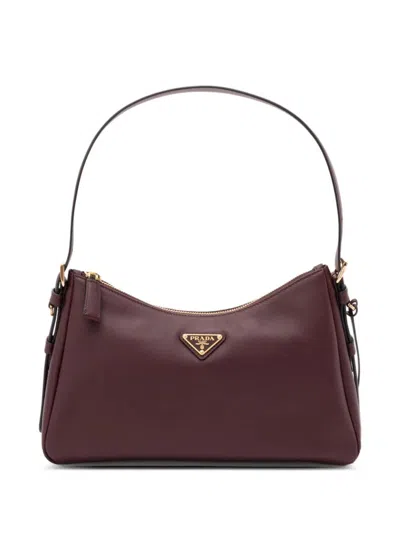 Prada Aimée Medium Leather Shoulder Bag