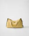 Prada Mittelgrosse  Aimée Schultertasche Aus Leder In Vanille