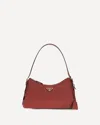 Prada Aimée Medium Shoulder Bag In Red