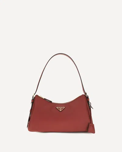 Prada Aimée Medium Shoulder Bag In Red