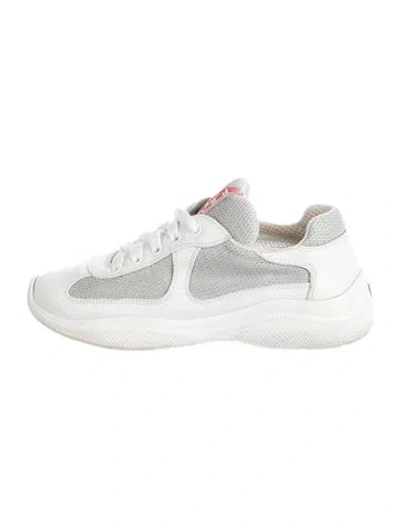 Pre-owned Prada America's Cup Athletic Sneakers In Multi
