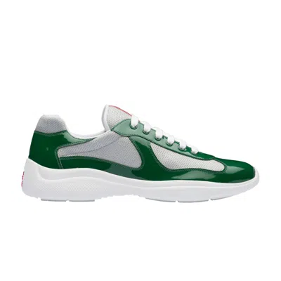 Pre-owned Prada America's Cup 'green Silver'