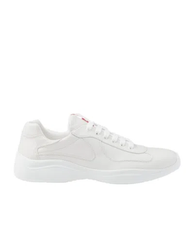 PRADA AMERICA'S CUP LACE-UP TRAINERS