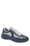 Prada America's Cup Low Top Sneaker In Blue