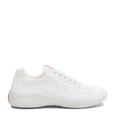 PRADA PRADA AMERICA'S CUP LOW TOP SNEAKERS