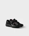 Prada Men's America's Cup Original Sneakers In Black