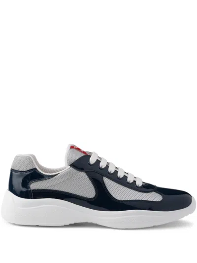 PRADA AMERICA'S CUP PANELLED CHUNKY SNEAKERS