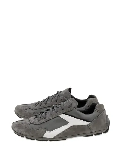 Pre-owned Prada America's Cup  Sport Low-top Sneakers In Gray
