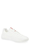 Prada America's Cup Sneaker In Animal Print