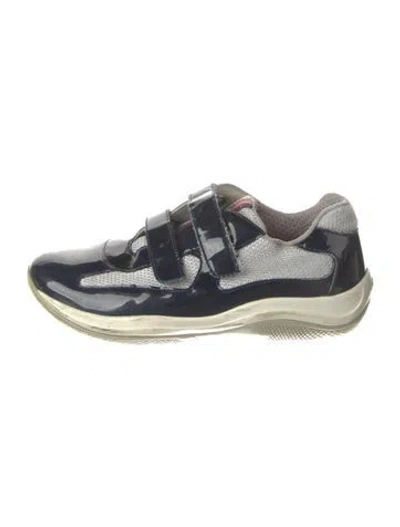 Pre-owned Prada America's Cup Sneakers In Blue