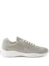 Prada America's Cup Sneakers In Grey