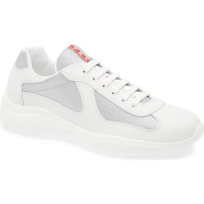 Prada America's Cup Soft Bike Low Top Sneaker In Multi