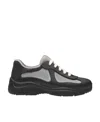 PRADA PRADA AMERICA'S CUP SOFT RUBBER AND BIKE FABRIC SNEAKERS
