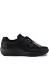 Prada Americas Cup Original Sneakers In Black
