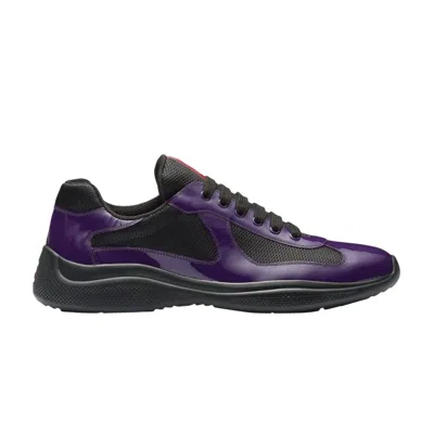 Pre-owned Prada America's Cup 'violet Black' In Purple